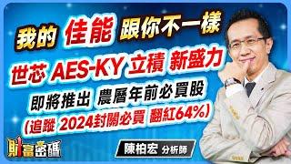 【我的 佳能 跟你不一樣  世芯 AES-KY 立積 新盛力  即將推出 農曆年前必買股（追蹤 2024封關必買 翻紅64%）】 #財富密碼 陳柏宏分析師 2024.12.27