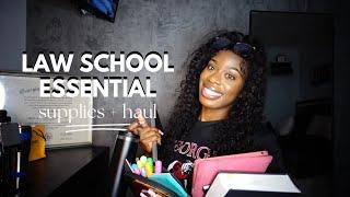 Essential Law School Supplies & Why | Full Haul (Everything You Need)