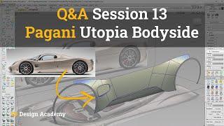 Autodesk Alias Tutorials I Q&A 13 - Pagani Utopia Bodyside 1