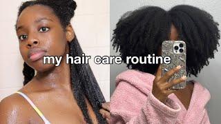 MY HAIR CARE ROUTINE FOR NATURAL HAIR (type 4)