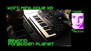 Korg Minilogue XD Beyond Forbidden Planet Analog Digital Hybrid Synthesizer Rik Marston