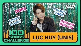 Lục Huy (Uni5) thuộc lòng vũ trụ Kpop, đẩy Hương Giang khỏi BXH Thử thách 100 bài HIT | Yeah1 Show