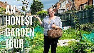 An Honest Garden Tour |urban homesteading