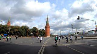 ⁴ᴷ⁵⁰ Cycling Moscow: Moscow Center - Moscow Bike Festival | Московский Велофестиваль 2019