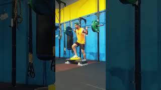 Barbell Power Step Ups