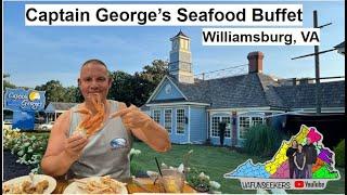 Captain George's Seafood Buffet: A Coastal Culinary Adventure in Williamsburg, VA!