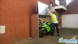 The Motorcycle Garage Protection From Weather, Teft and Vandalism