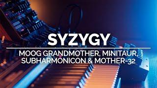 Syzygy | Moog Grandmother, Minitaur, Mother-32 & Subharmonicon