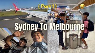 I CANT STOP LAUGHING IN THIS VLOG BUT WHYY ?! | Explored Sydney domestic airport 