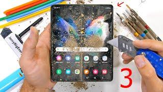 Is the Galaxy Fold 3 really 80% Stronger?! - Durability Test!