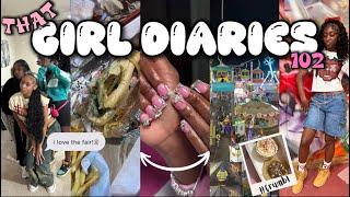 THAT GIRL DIARIES 102 || Fall Edition  fair, brand shoot, crumbl review, new room decor, nails, etc