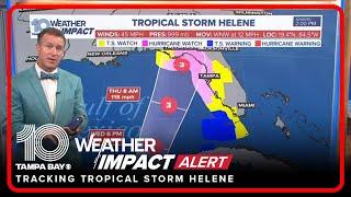 Tracking the Tropics: Tropical Storm Helene | 2 p.m. Tuesday update