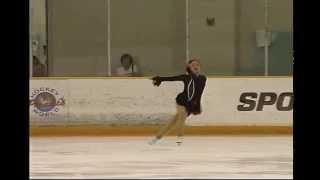 2015 US National Solo Ice Dance Series Final - SARAH ZHANG Tango Romantica