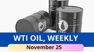 WTI Oil Weekly Forecast for November 25, 2024