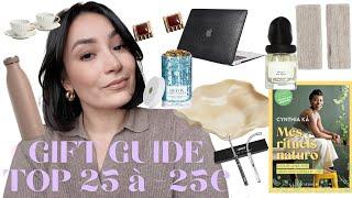 HOLIDAY GIFT GUIDE top 25 à moins de 25€