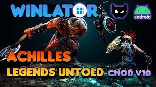 WINLATOR | Achilles Legends Untold | This is PLAYABLE | winlator settings