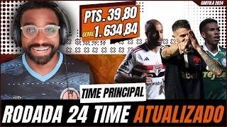 CARTOLAFC RODADA 24: TIME PRINCIPAL ATUALIZADO PARA MITAR NO CARTOLA