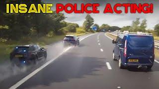 UNBELIEVABLE UK DASH CAMERAS | Cyclist Attacked By White Van Man, Brake Check, Lane Hog Police! #220