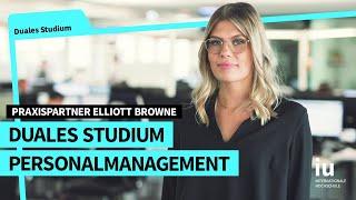 Duales Studium Personalmanagement an der IU | Praxispartner Elliott Browne International