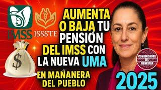 ️What every retiree should know! Will your IMSS pension go up or down with the new UMA 2025? 