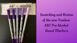 Review of the New Tombow ABT Pro Alcohol Markers