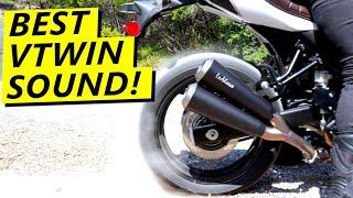 SV650X Gets LOUD! Best 650cc Sound!