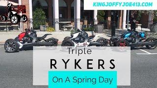 Can-Am Ryker @kingjoffyjoe413&  @smity413 & @cold_wisdom88  First Spring Ride Together (Part1)