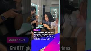 Trang Pháp - Diệp Lâm Anh giựt mái chèo của fans | MZ NEWS #mznews #mznetwork #odaycosao