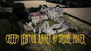 Creepy Leiston Abbey in Suffolk - by drone power