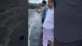 കാക്കഞ്ചേരി റോഡ് പൊട്ടിയിട്ടുണ്ട്. 25.05.2025