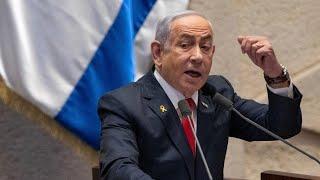 Israeli Prime Minister Benjamin Netanyahu testifies at corruption trial