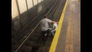 Cornell student rescues man from NYC subway tracks seconds before train arrives