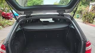 Rear hatch cargo cover