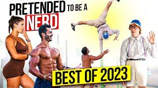 Elite Gymnast Pretended to be a Nerd in the Calisthenics Park | Best of Nerd Pranks