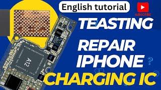 iphone Charging IC(Tutorial) Testing+Repair+solution+Sechmatics Diagram knowledge . Iphone Repair.