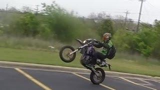 Droppin F bombs. Supermoto hooligan riding with TheAK47s and TheMotardedTexan