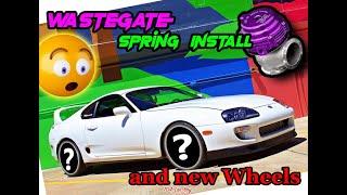 Jose's Supra Wastegate Spring Selection & **NEW WHEELS**