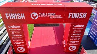 Triathlon Challenge Almere - Amsterdam  Drone Aerial 4K | Cinematic Aerial