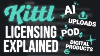 Kittl Licensing EXPLAINED | Everything You Need To Know About Using Kittl Designs and AI Art