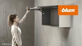 AVENTOS HKi: semi-integrated stay lift system with cover caps | Blum