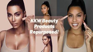 KKW Beauty Products Repurposed!