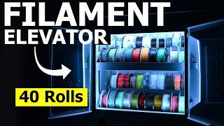 WORLDS BEST Filament Storage System.. IT SPINS!