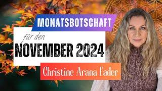 Monatsbotschaft November 2024 - DRACHEN AVALON CHAKRA