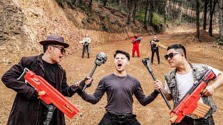 Nerf Guns War : S.W.A.T Seal Team Nerf Guns Attack Cowboy Boss Villa Battle Competition