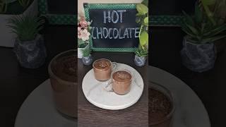 Hot Chocolate #easyrecipe #drinks #chocolate #shorts #cooking #trending #food #winterrecipe