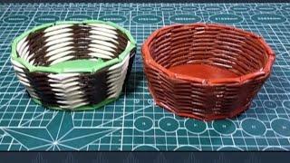 DiY; HAND MADE CRAFT Mini Basket @mr.creativeman