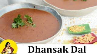 Dhansak Dal, Veg Dhansak Recipe (Protein-rich and Low-cal ) by Tarla Dalal