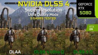DLSS 4 Ultra Quality Mode vs DLAA - Same Image Quality as DLAA but More FPS? | RTX 5080