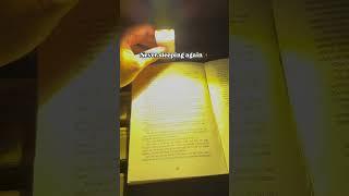 This lightiee is live saver  #bibliophilelife #bookreview #books #bookishfeatures #bookish #shorts