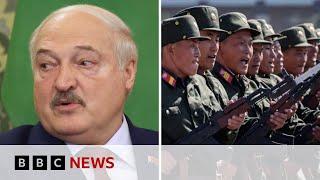 North Korea troops fighting with Russia in Ukraine is 'rubbish', says Belarus leader | BBC News